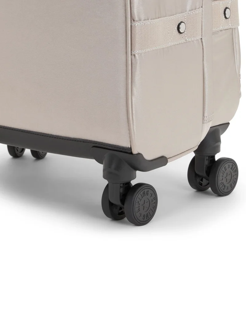 Kipling  Spontaneous 66 Cm Medium 4-Double Wheeled Cabin Luggage Trolley - Metallic Glow  | Best Price UAE